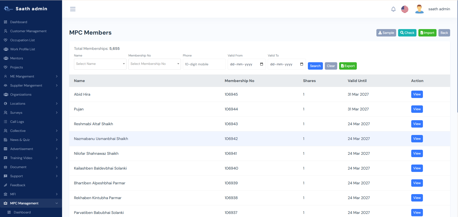 Business Gym web screenshot 3