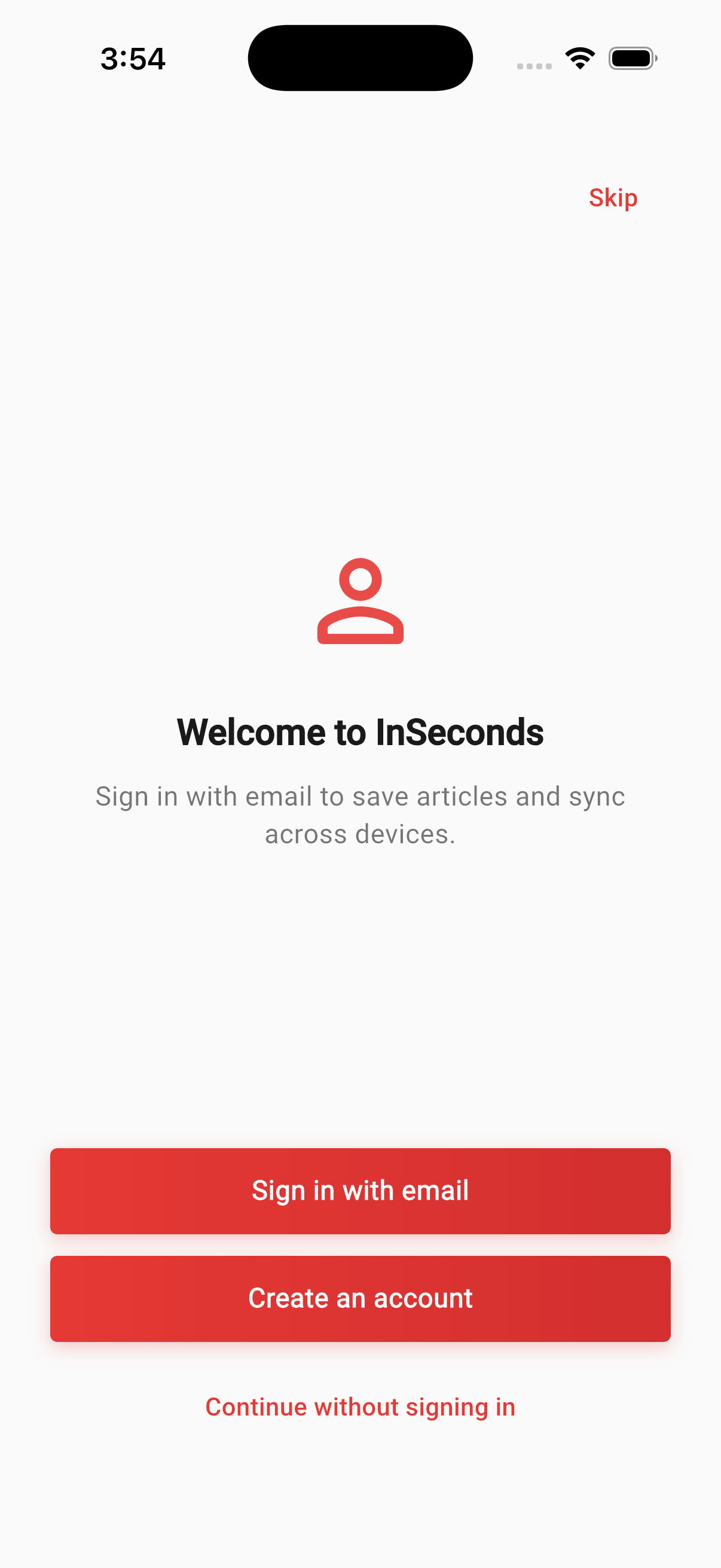 InSeconds News app screenshot 5