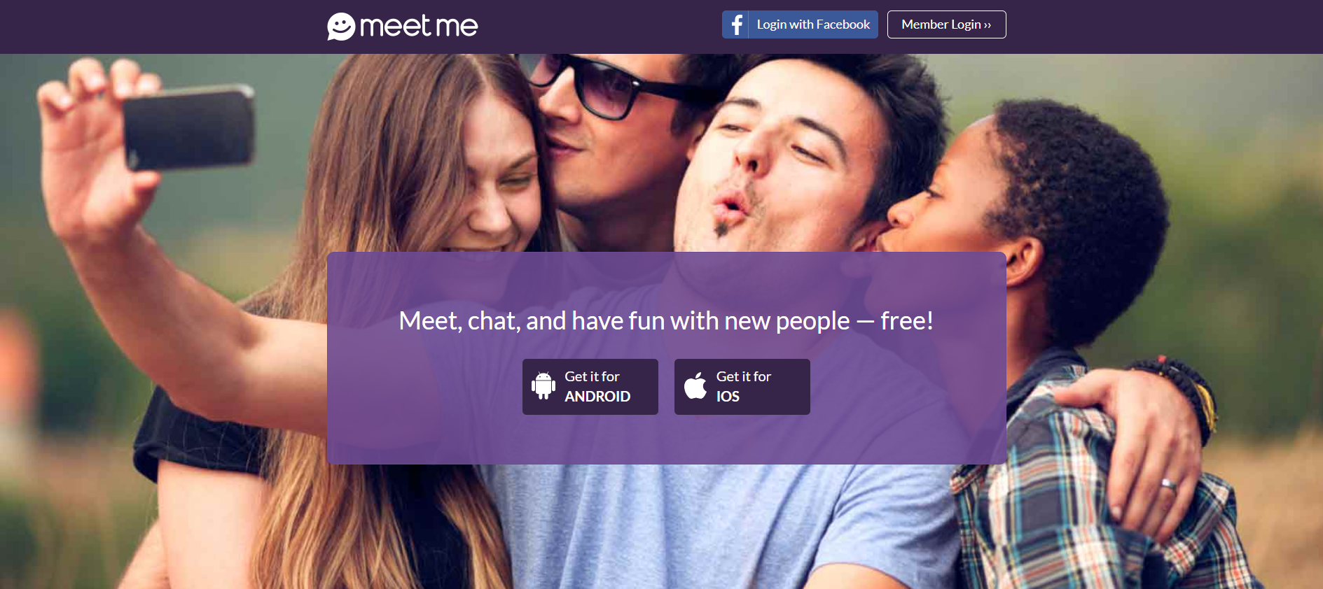 MEET, CHAT & FIND NEW PEOPLE APP