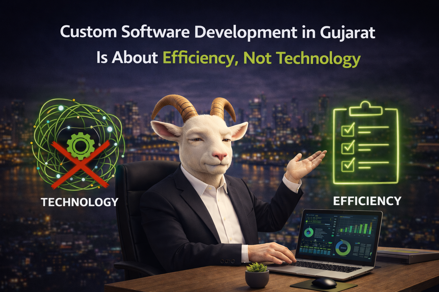 Custom Software Development in Gujarat Is About Efficiency, Not Technology