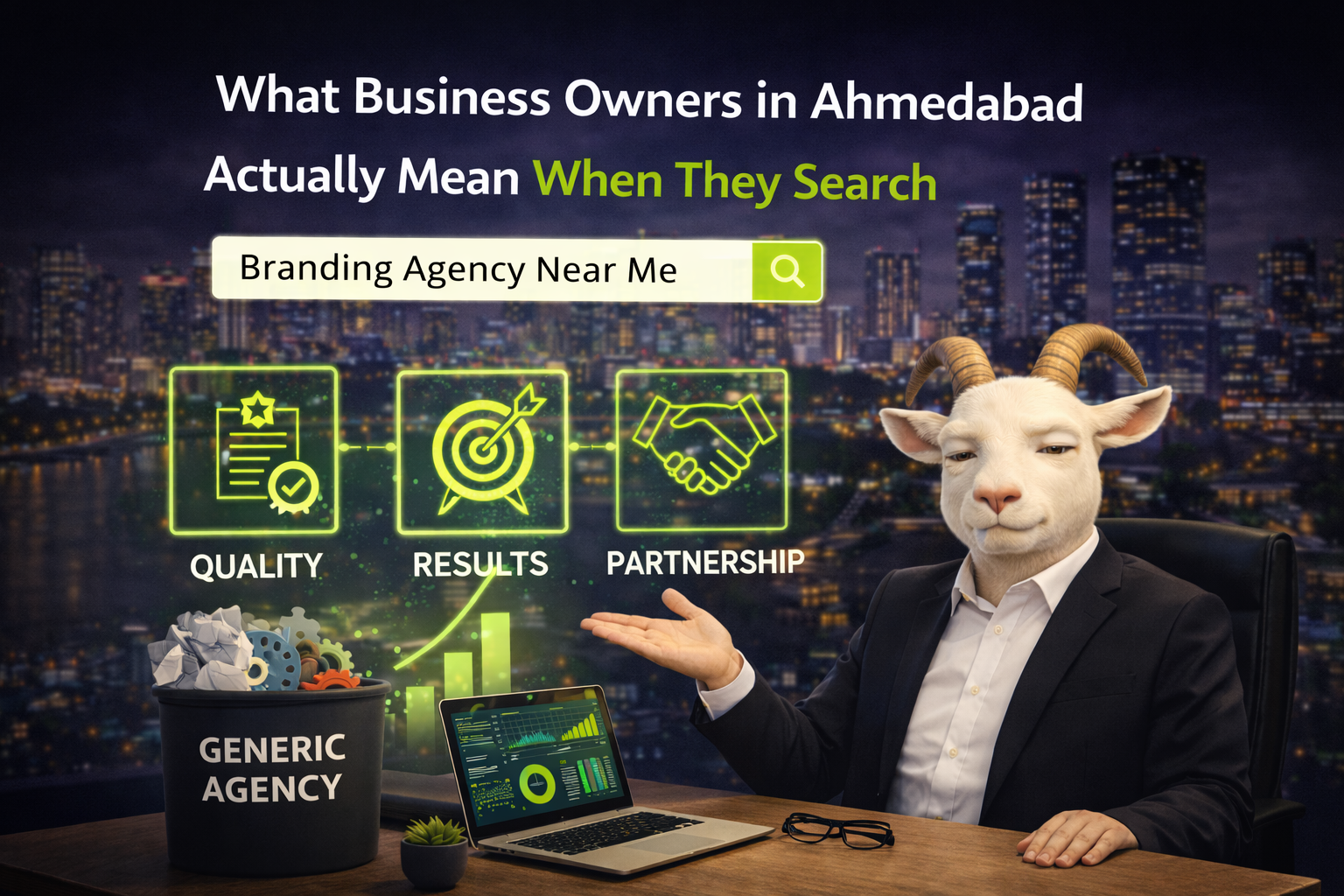 What Business Owners in Ahmedabad Actually Mean When They Search “Branding Agency Near Me”