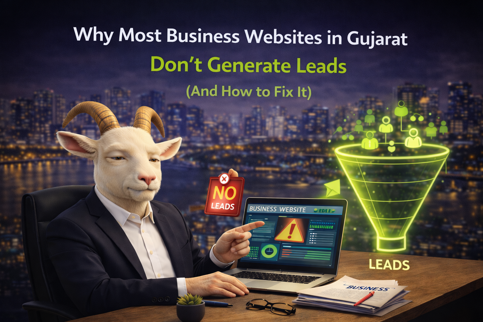 Why Most Business Websites in Gujarat Don’t Generate Leads (And How to Fix It)