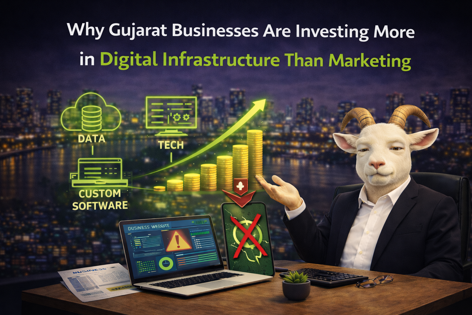 Why Gujarat Businesses Are Investing More in Digital Infrastructure Than Marketing